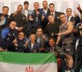 تیم ملی پرورش اندام ایران بر بام دنیا ایستاد