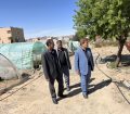 بازدید وارزیابی رئیس دانشگاه خراسان جنوبی از نهالستان پردیس کشاورزی
