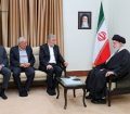 دیدار دبیرکل جنبش جهاد اسلامی فلسطین با رهبر انقلاب