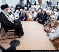 دیدار جمعی از علما و بزرگان اهل سنت کشور با رهبر انقلاب