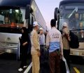 بازگشت ایمن زائران خانه وحی در حال انجام است