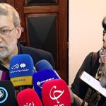 لاریجانی: پیامی به آمریکا ندادیم