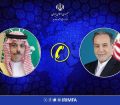 تماس تلفنی وزیر امور خارجه جمهوری اسلامی ایران و همتای عربستانی